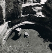 La picine romaine et des ruines