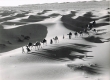 Caravane dans les sables au sud de Goulimine