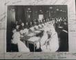 Photo de la Conférence d'Algésiras avec les signatures des différents participants