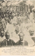 Evènements du Maroc - Tanger - L'Empereur Guillaume II et son état major se rendant à la Légation d'Allemagne, accompagné de Muley Arafa, oncle du Sultan Muley Abd-El-Aziz et de tous le personnel du Maghzen