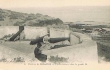 Vieilles batteries dans la grande Ile