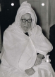Le Grand Vizir El Mokri qui participe aux conversations Franco-Marocaines d'Ais-les-Bains