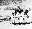 Groupe de jeunes juifs au alentours de Fès