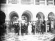 Visite du Sultan Mohammed V à la Mosquée de Paris